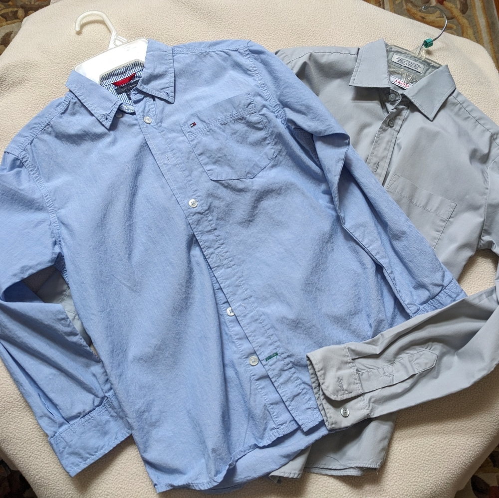 Boys Button Down Cotton Shirts